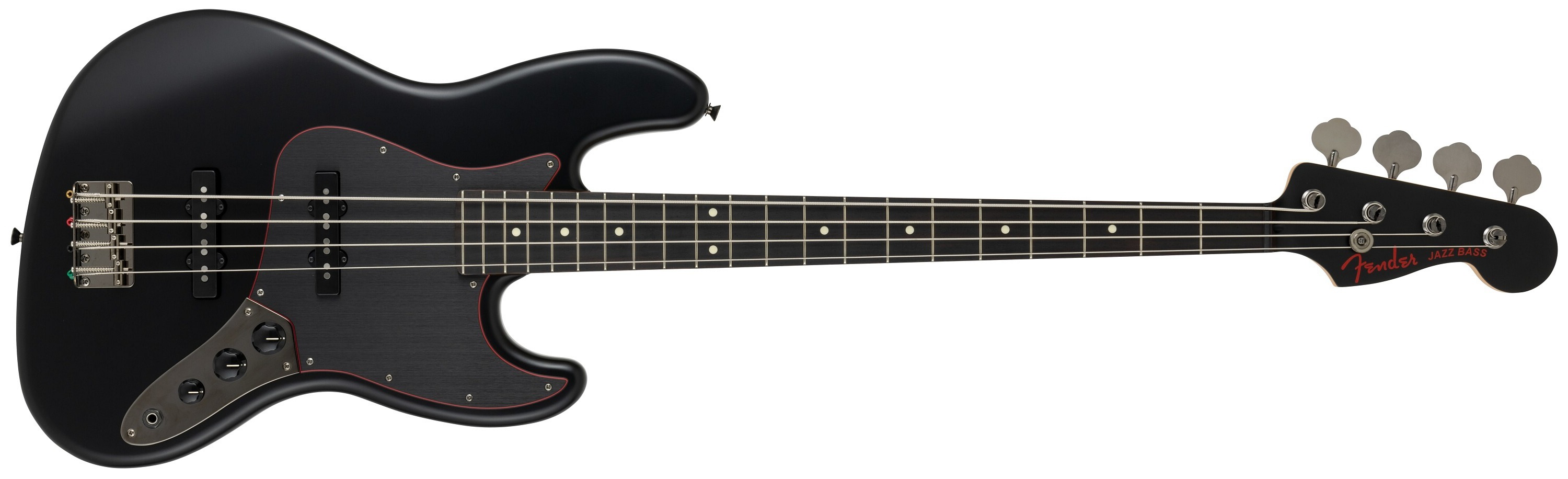 Levně Fender MIJ LE Hybrid II Jazz Bass Noir RW BK