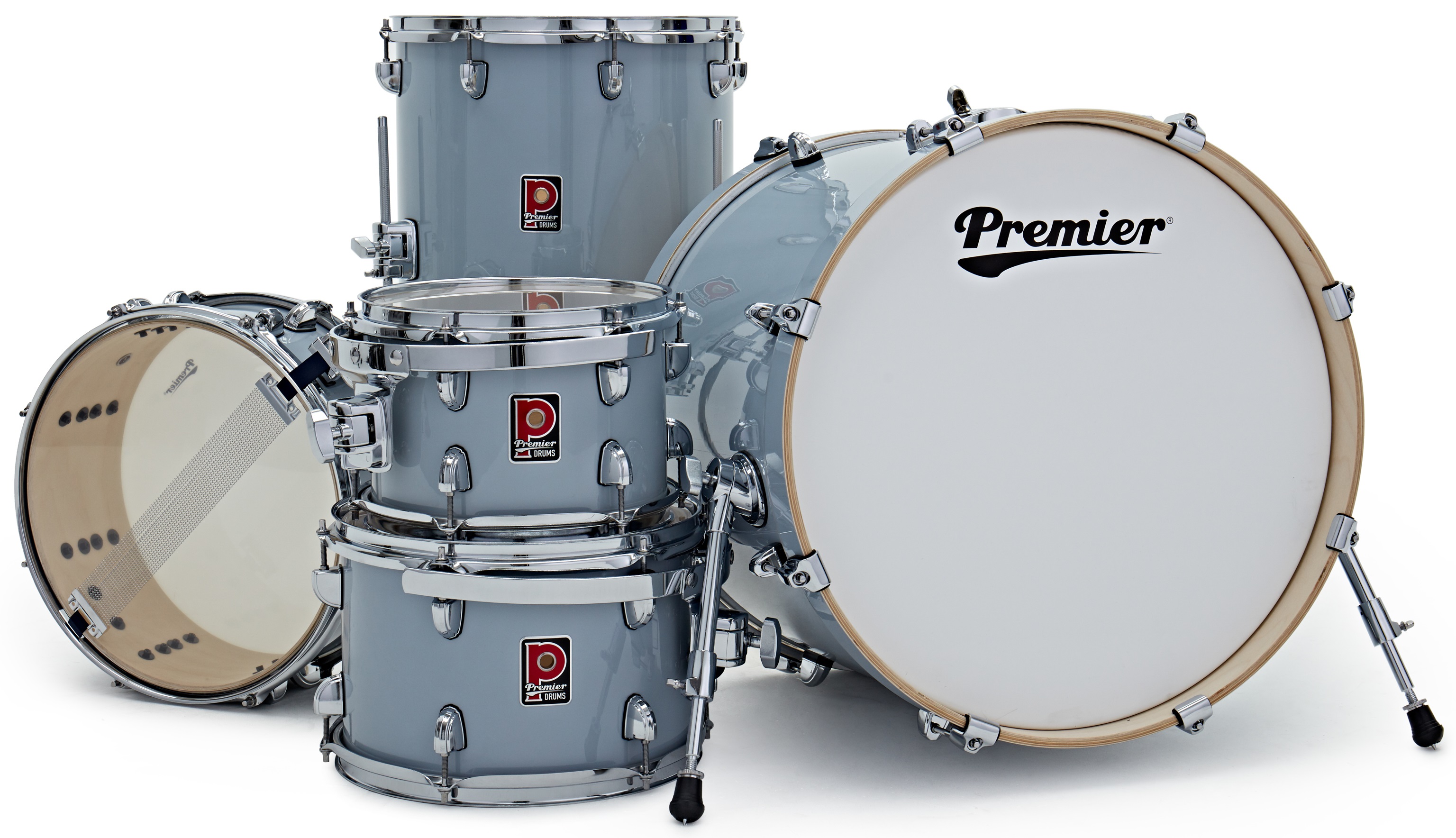 Premier Artist 20" 5pc Fusion Shell Pack Steel Grey (obrázek 3)