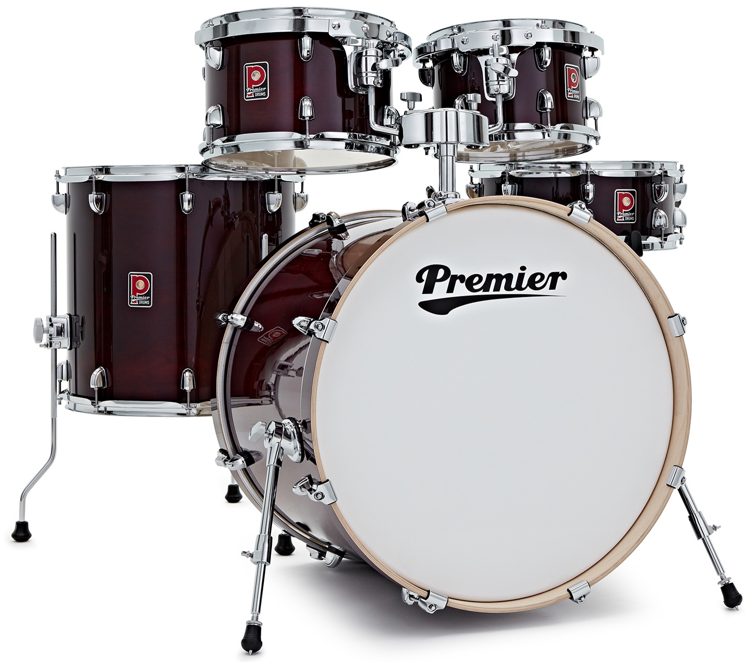 Levně Premier Artist 22" 5pc Modern Rock Shell Pack Cherry Red