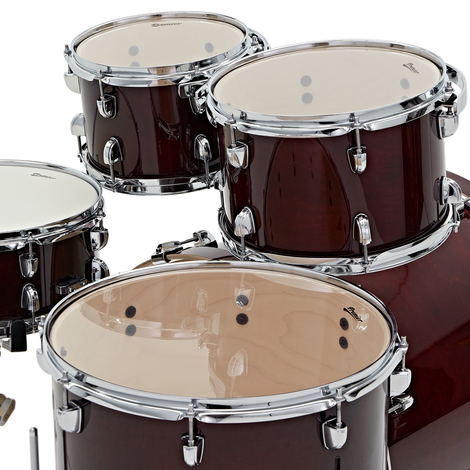 Premier Artist 22" 5pc Modern Rock Shell Pack Cherry Red (obrázek 5)