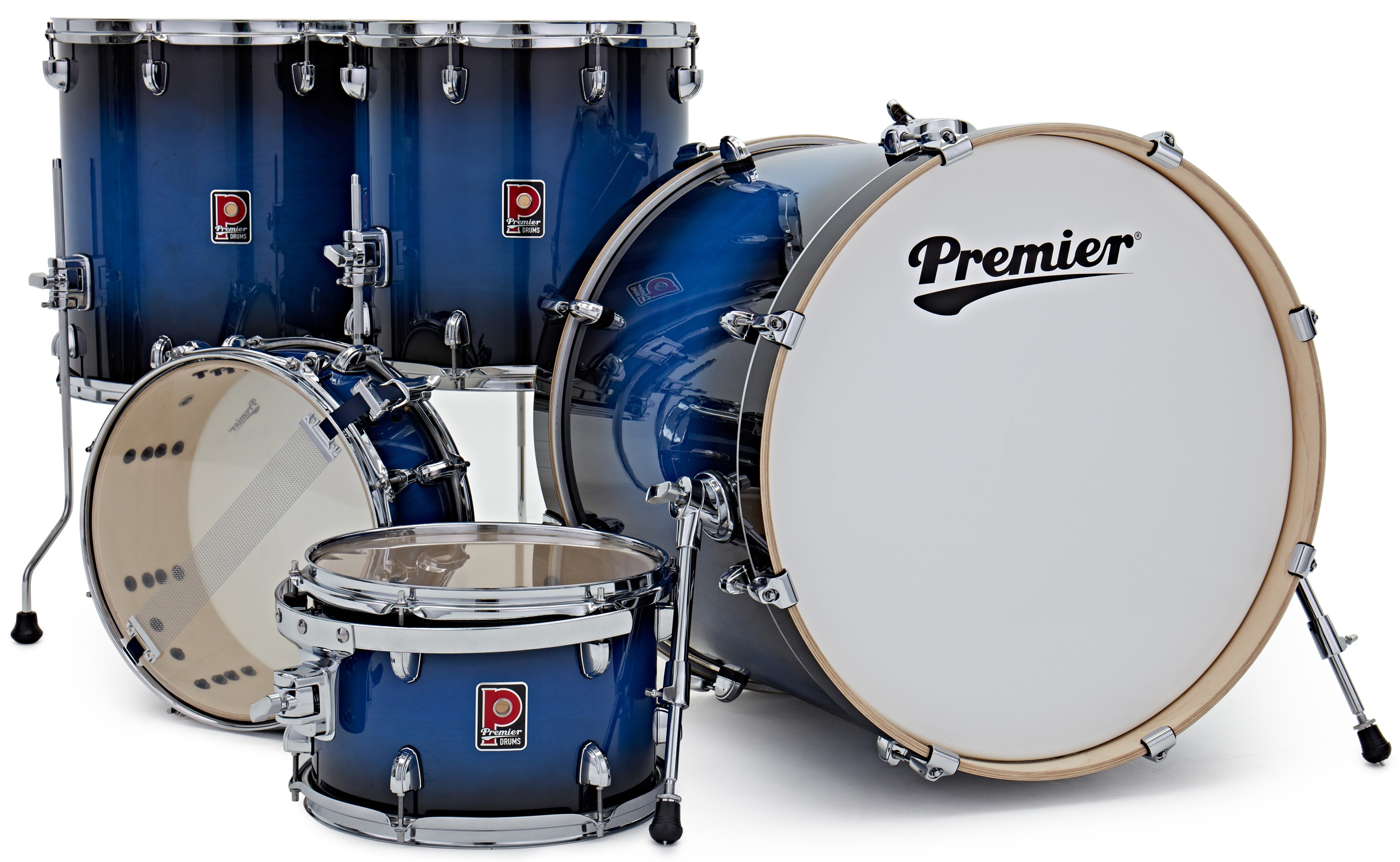 Premier Artist 22" 5pc Heavy Rock Shell Pack Indigo Burst (obrázek 4)