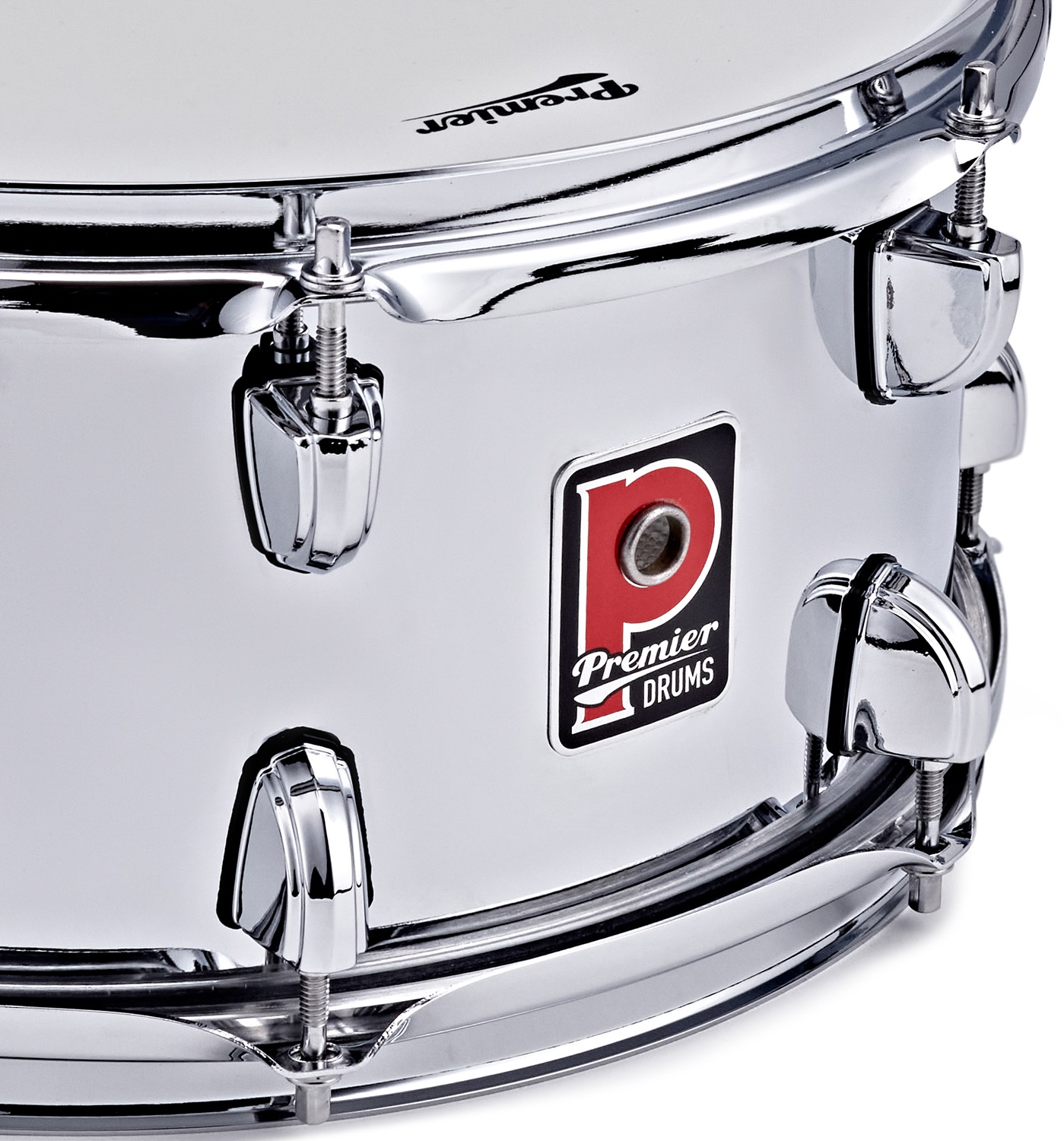 Premier 14" x 6,5" Artist Steel Snare Drum Chrome (obrázek 3)