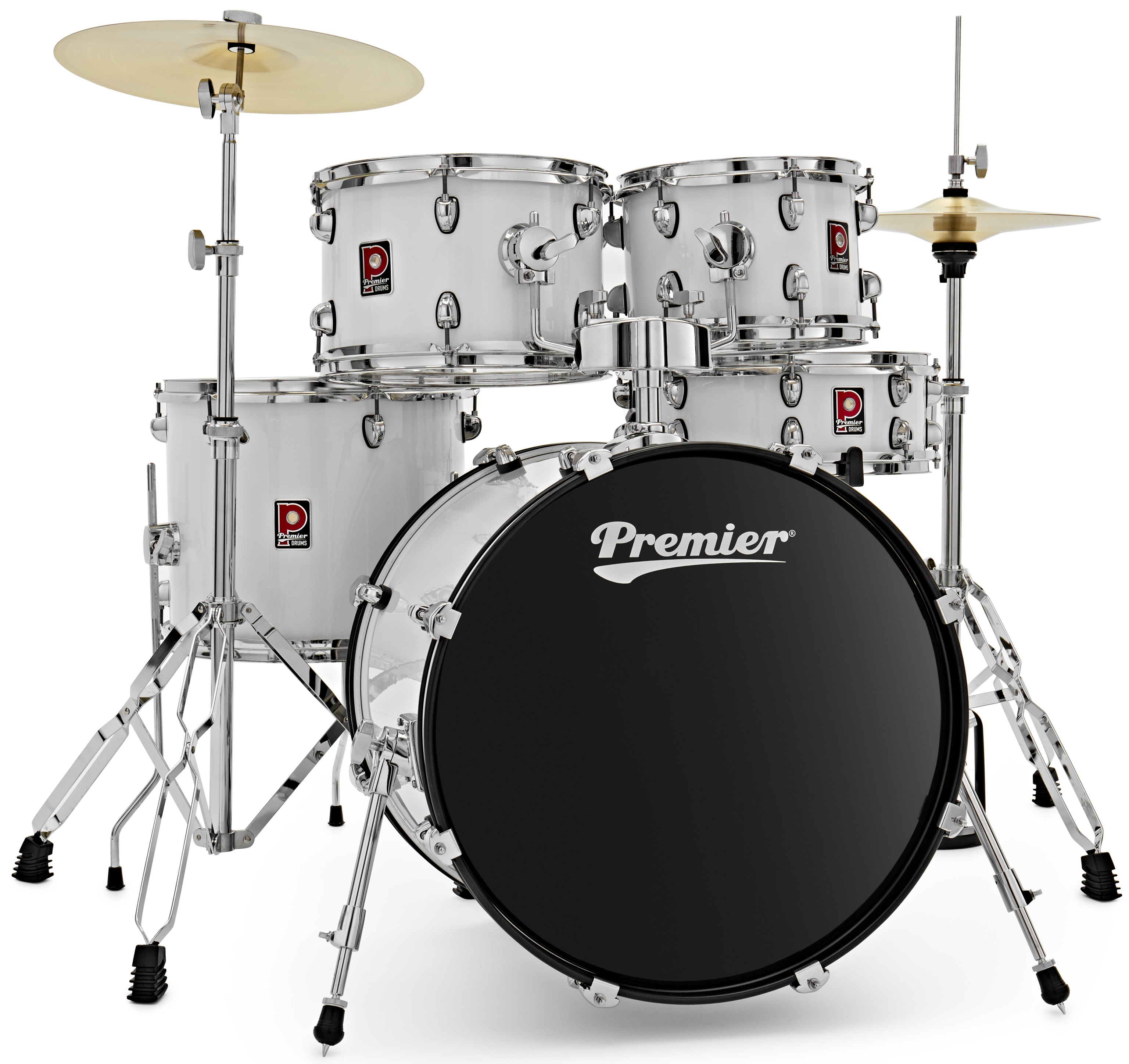 Levně Premier Revolution 20" 5pc Drum Kit White