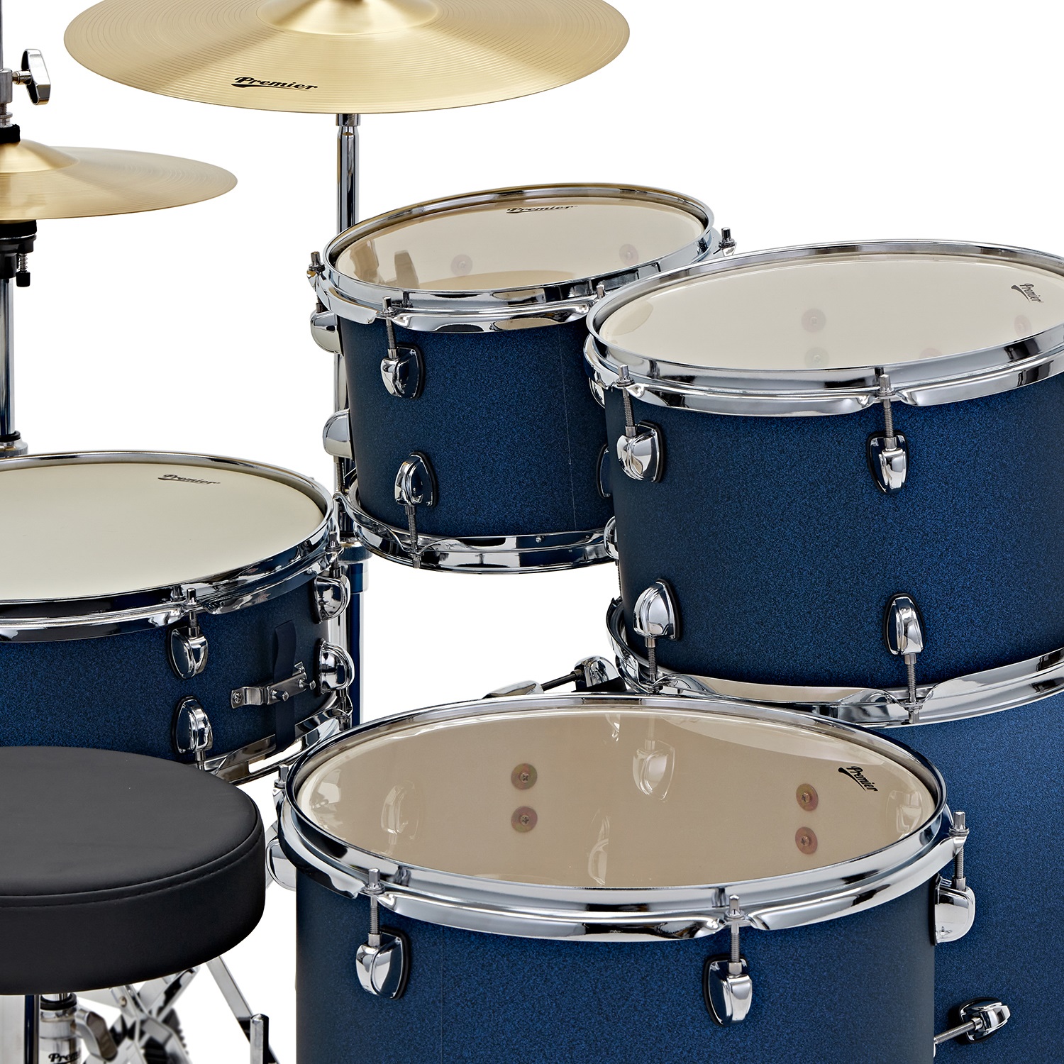 Premier Revolution 20" 5pc Drum Kit Blue Stardust (obrázek 5)