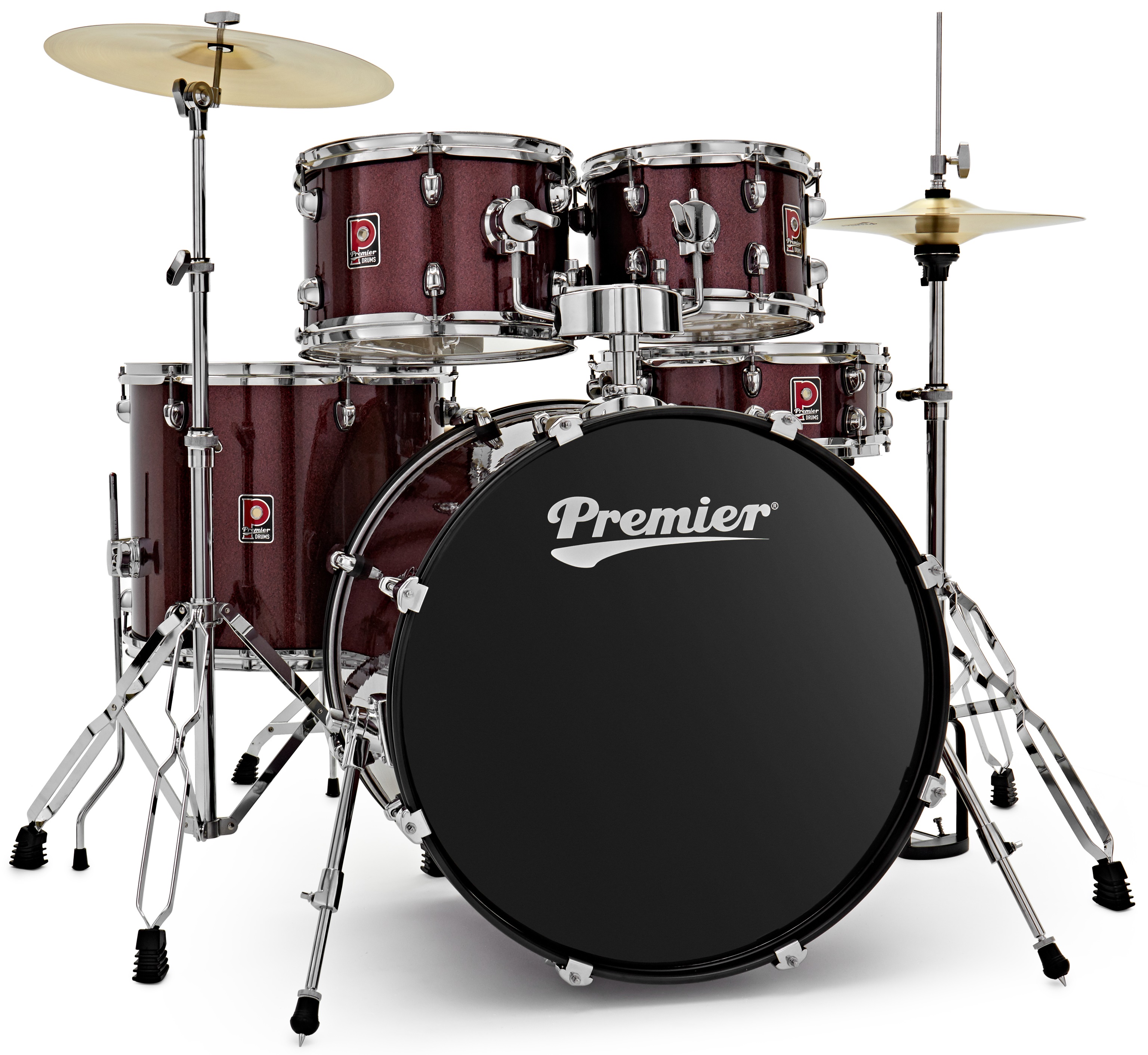 Levně Premier Revolution 22" 5pc Drum Kit Red Sparkle