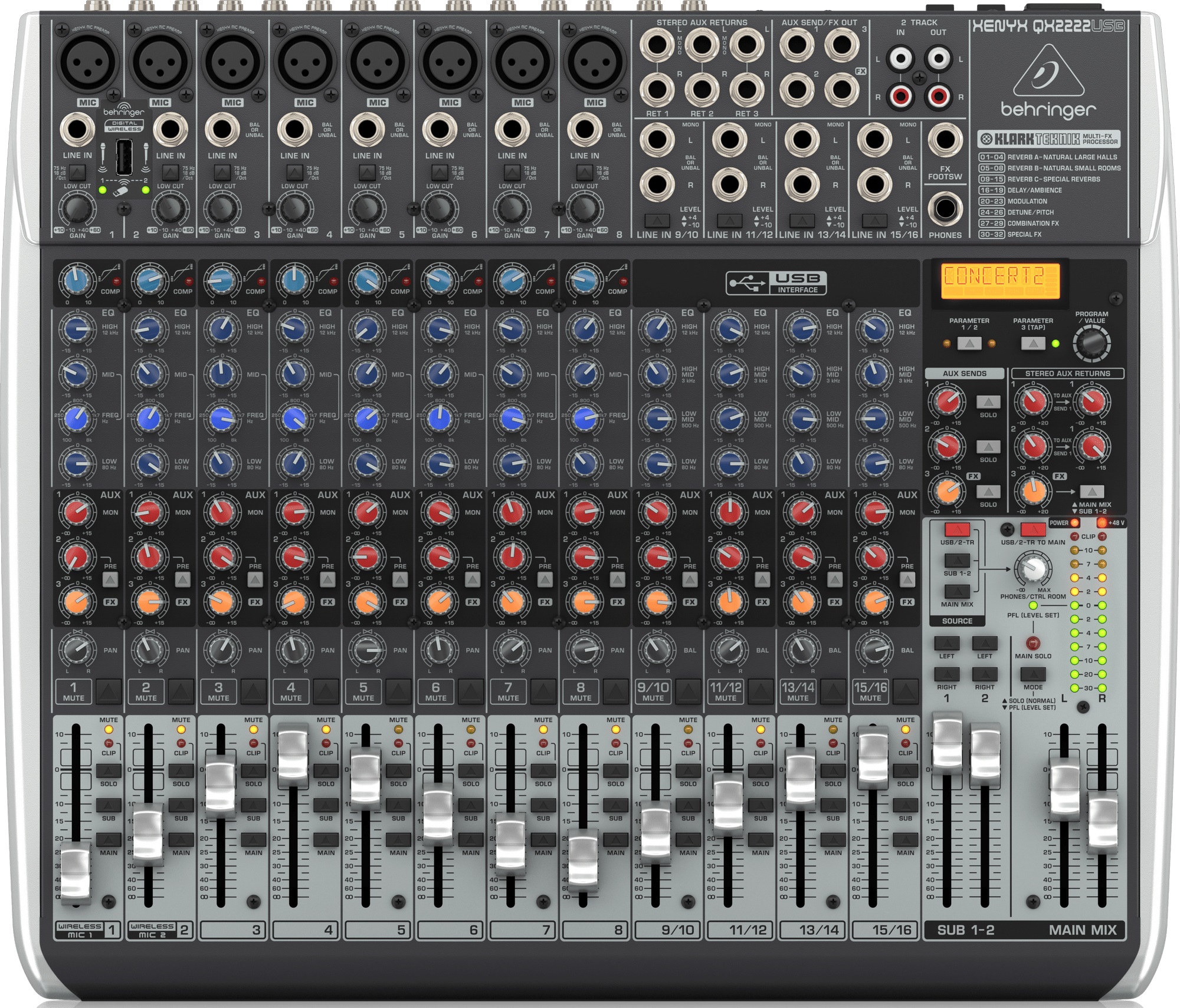 Levně Behringer Xenyx QX2222USB