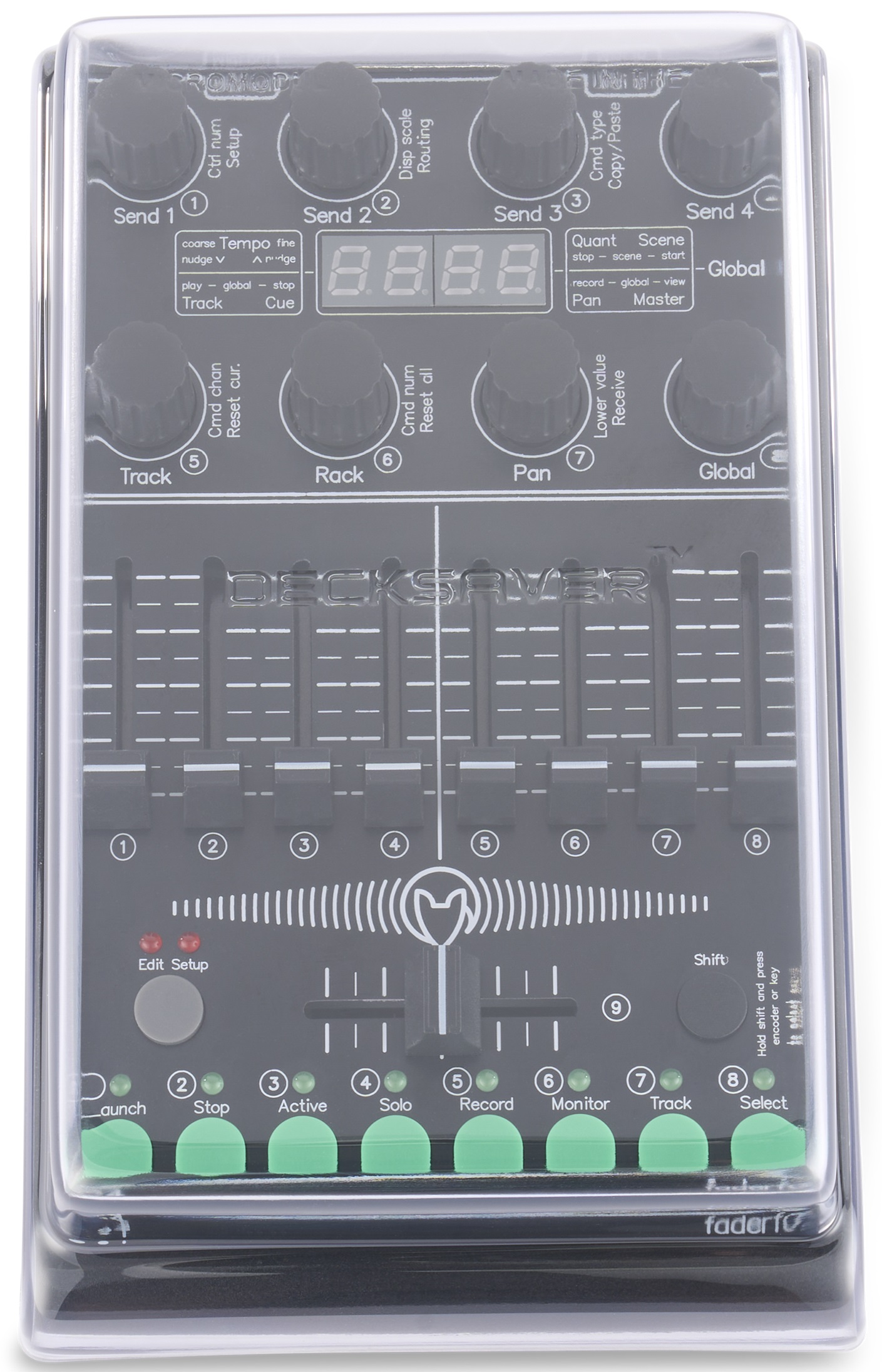 Levně Decksaver FADERFOX MICROMODUL COVER FITS DJ4, UC4, SC4, PC4, EC4 COVER