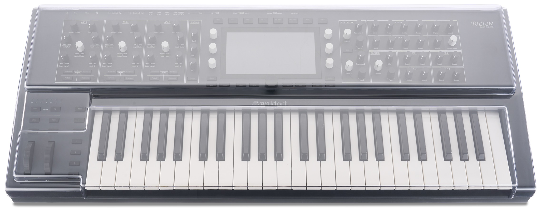Levně Decksaver WALDORF IRIDIUM KEYBOARD COVER