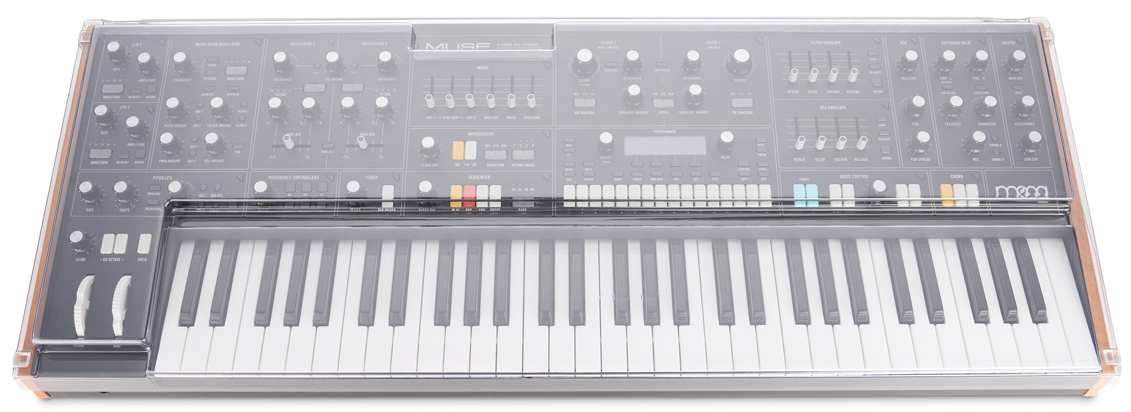 Levně Decksaver MOOG MUSE COVER