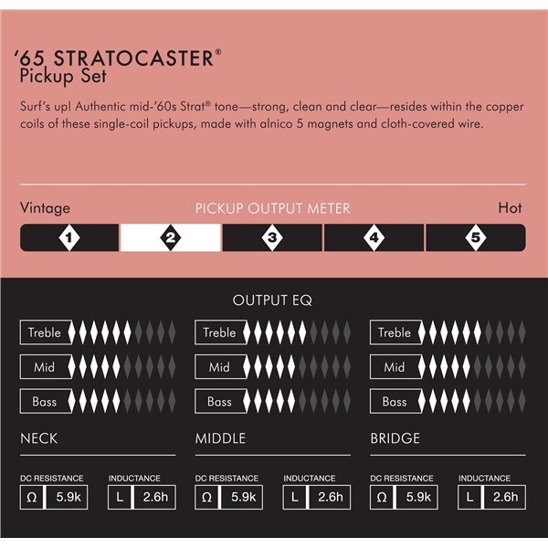 Fender Pure Vintage 65 Strat Set (obrázek 3)