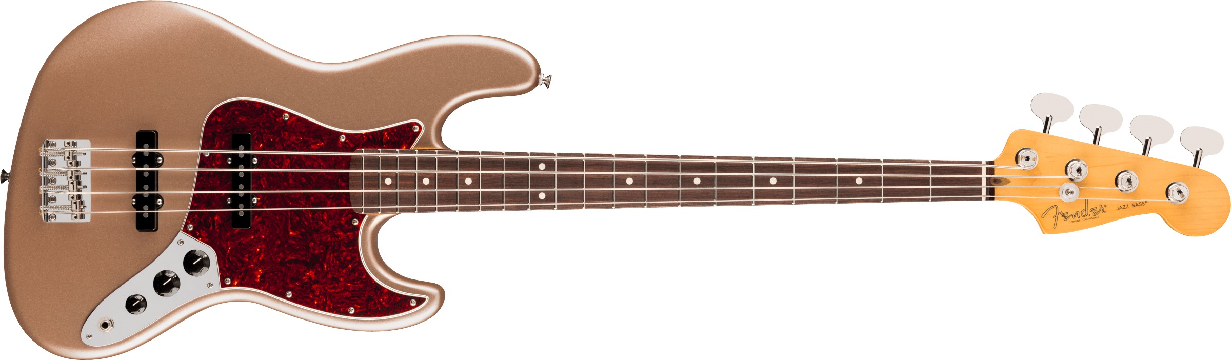 Levně Fender American Professional Classic Jazz Bass RW Faded Firemist Gold