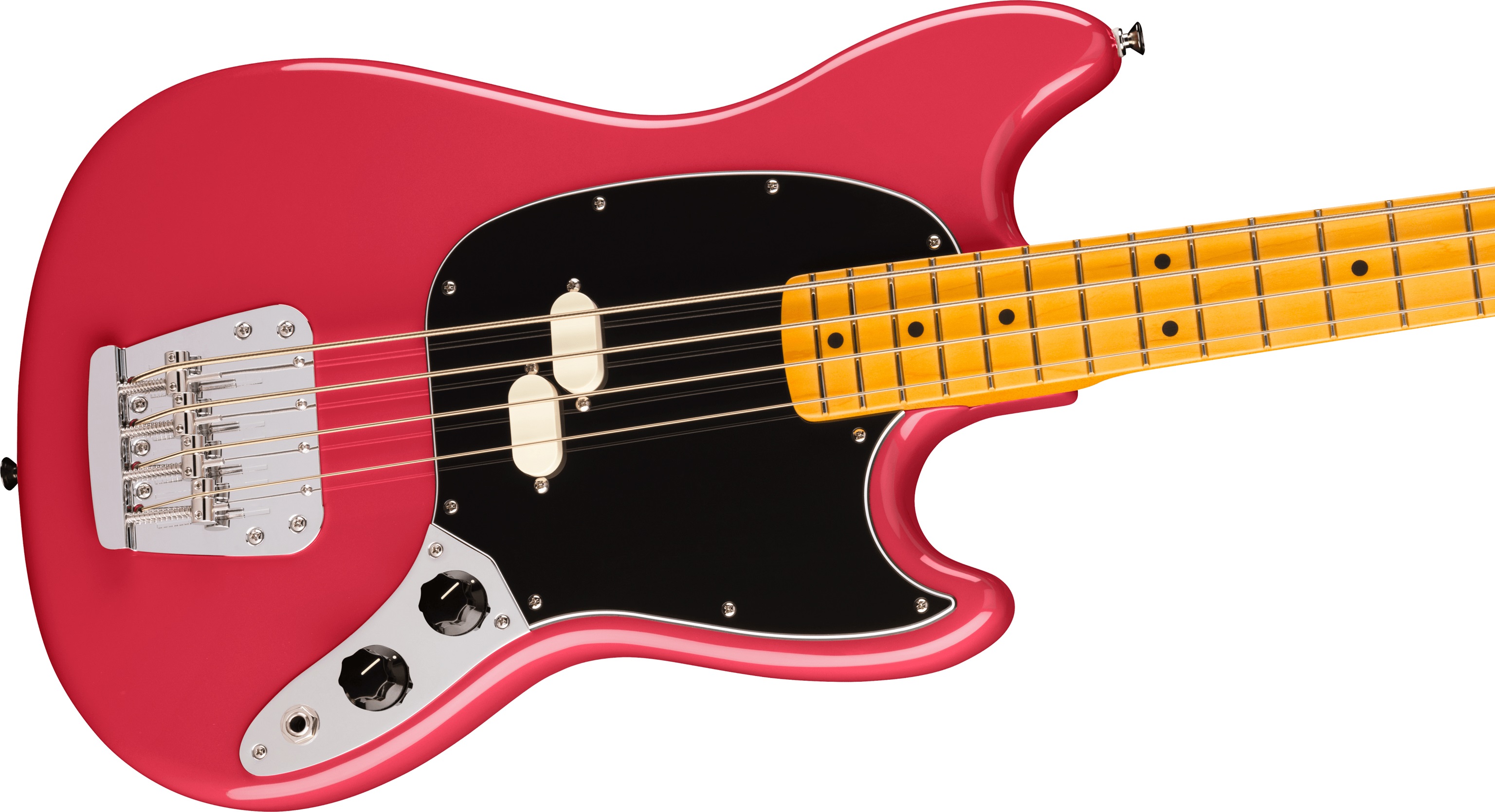Fender American Professional Classic Mustang Bass MN Faded Dakota Red (obrázek 3)