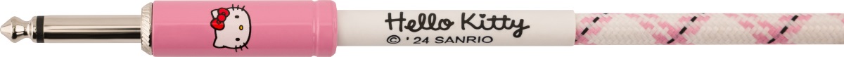 Fender Hello Kitty White/Pink Woven Cable 10' (obrázek 4)
