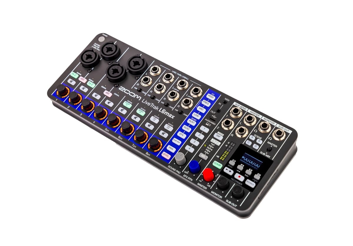 Zoom LiveTrak L6max (obrázek 3)