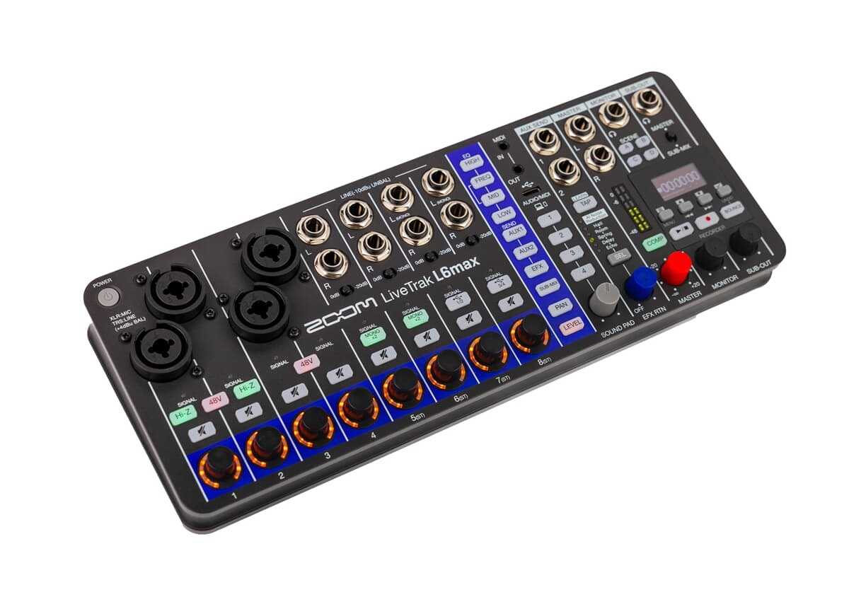 Zoom LiveTrak L6max (obrázek 4)