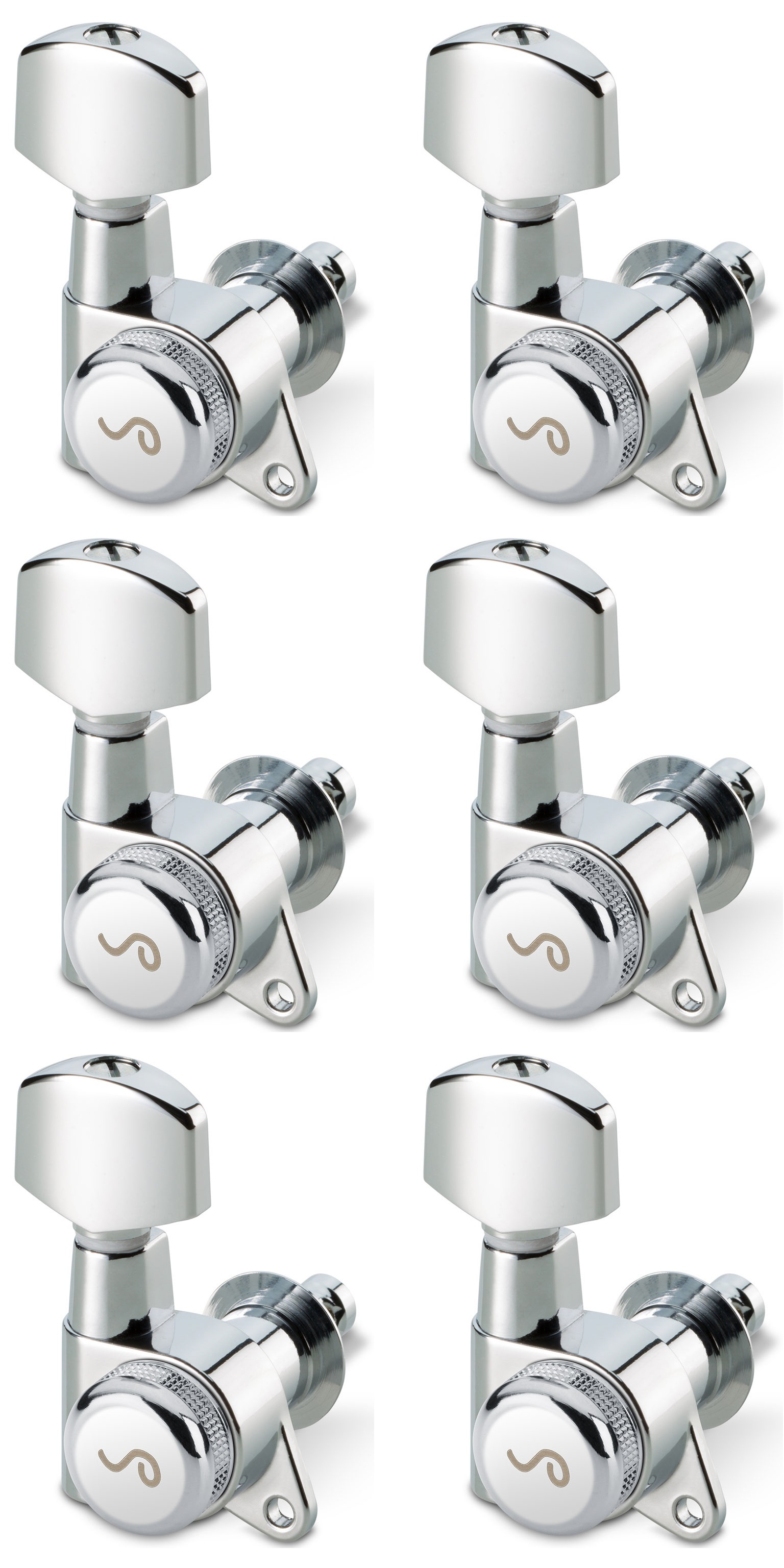 Levně Schaller M6 135 6 left Chrome Locking 21,0