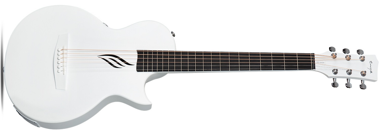 Levně Enya Music Nova Go AcousticPlus SP1 White
