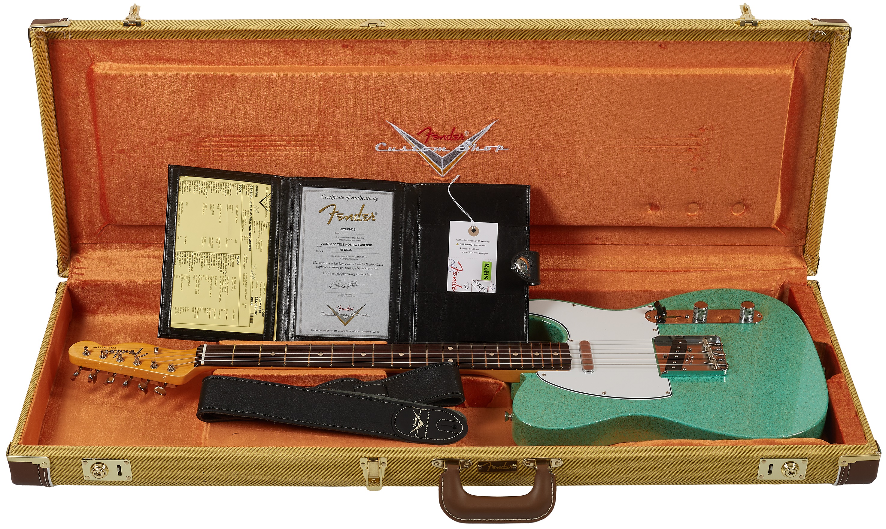 Fender Custom Shop 60 Telecaster NOS FASFGSP Sparkle (obrázek 6)