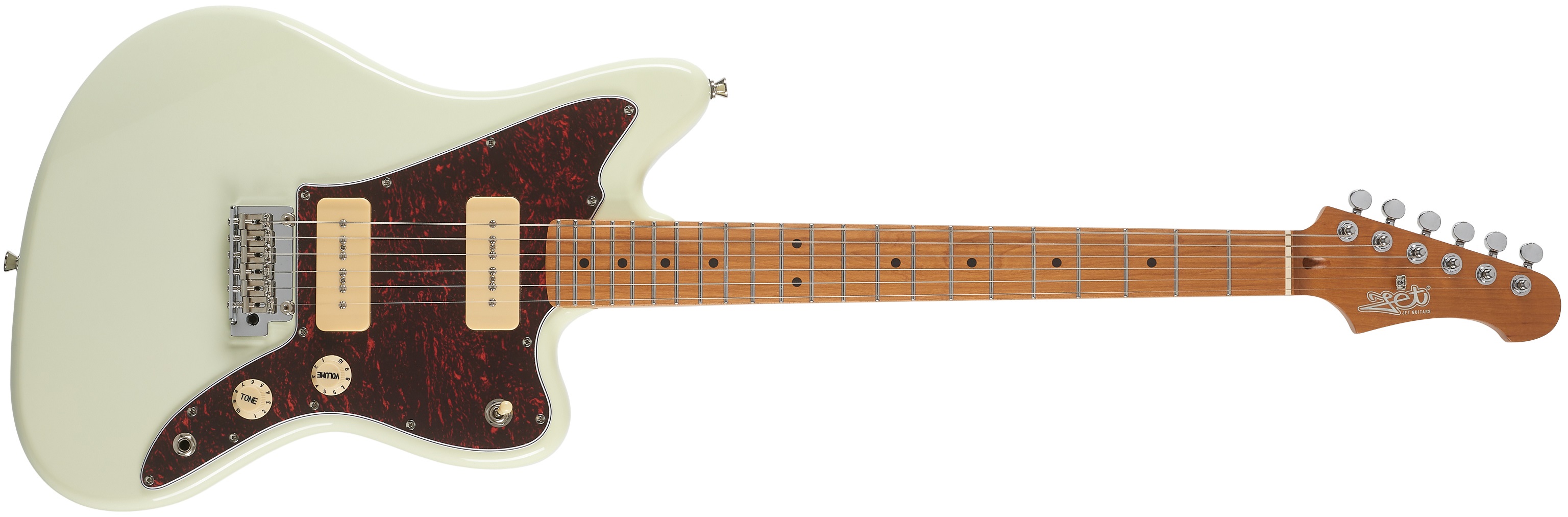 Levně JET Guitars JJ-300 P90 OW
