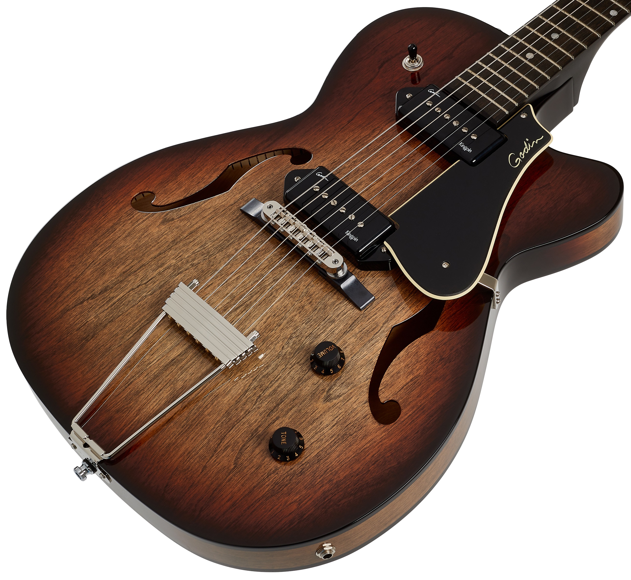 Godin LE 5th Avenue TL P90 Vintage Burst (použité) (obrázek 3)