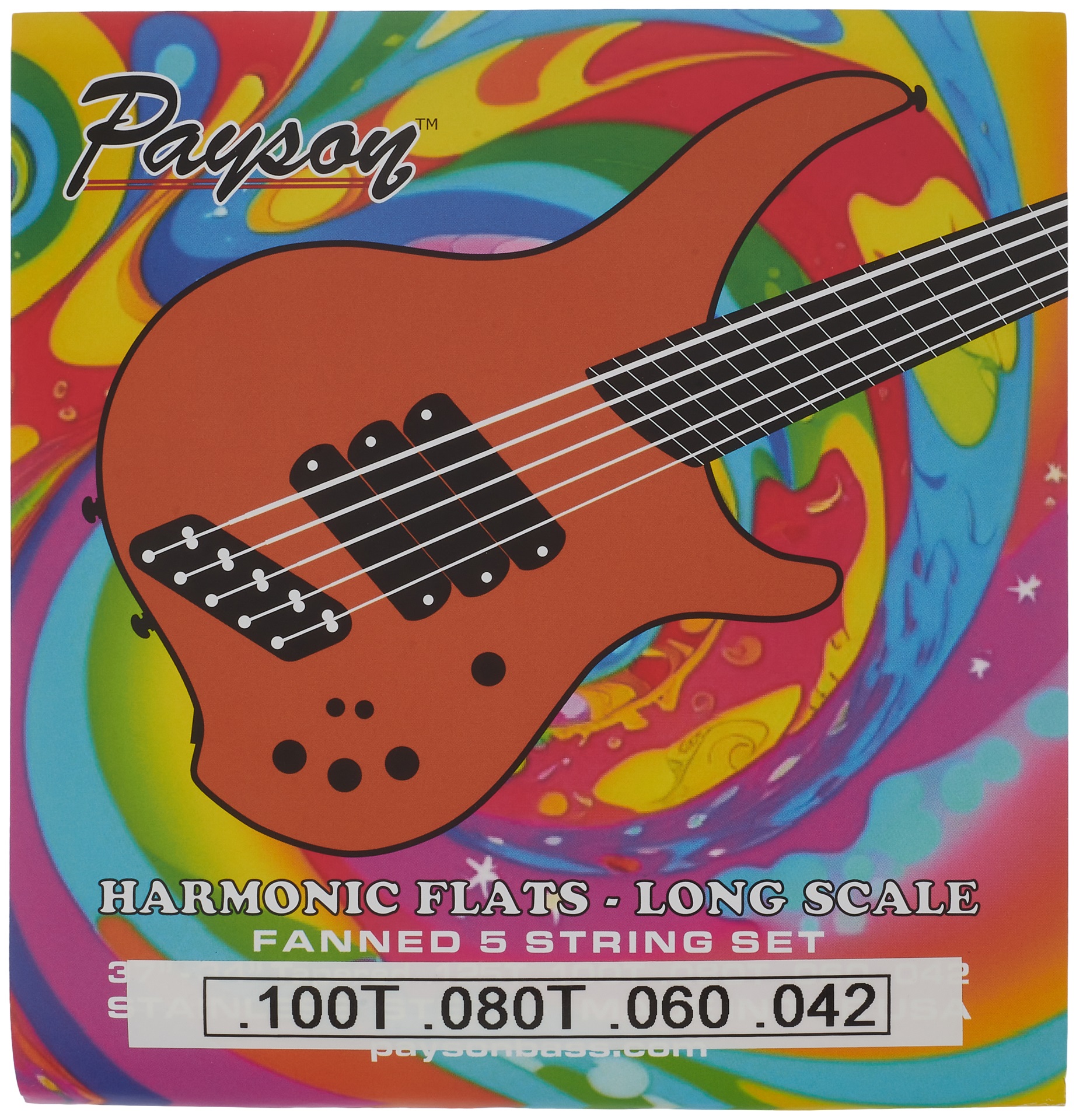 Levně Payson Harmonic Multiscale Flats 4-String Long Scale