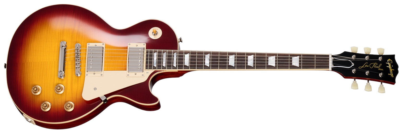 Levně Epiphone 1959 Les Paul Standard Reissue Deep Cherry Sunburst