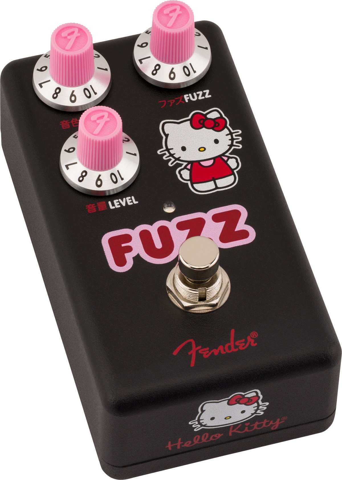 Fender Hello Kitty Black Fuzz Pedal (obrázek 4)