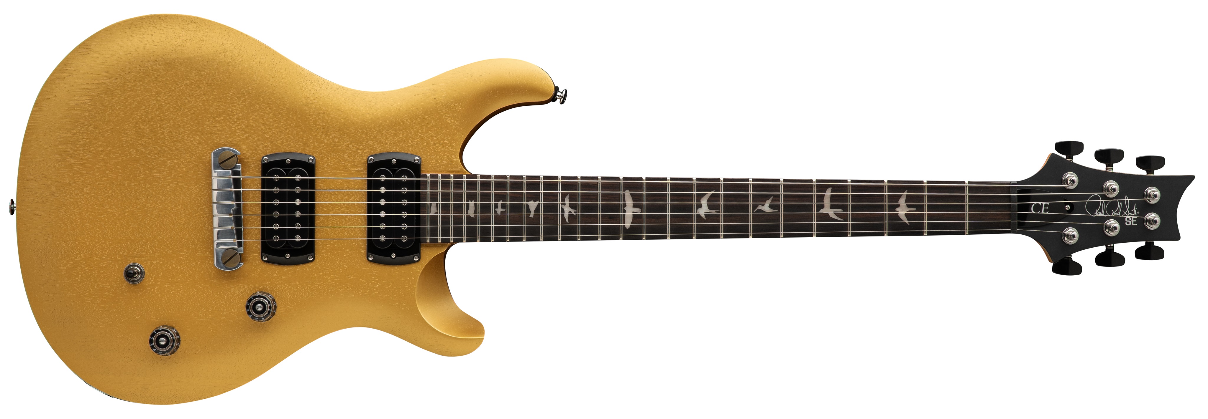 Levně PRS SE CE24 Standard Satin Metallic Gold