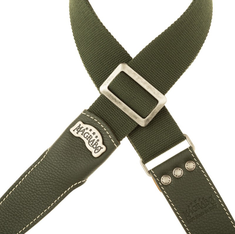 Magrabò Stripe SS Cotton Dark Green / Dark Green 5 cm (obrázek 3)