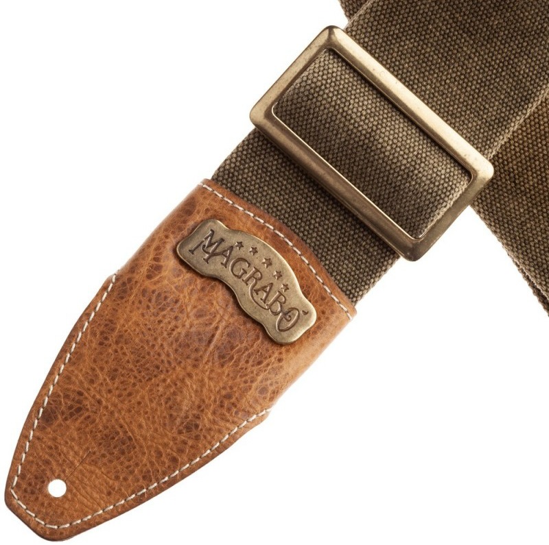 Magrabò Stripe SS Cotton Washed Olive Green / Aged 959 8 cm (obrázek 4)