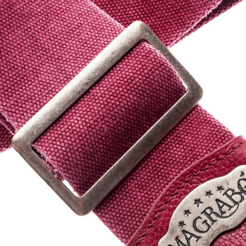 Magrabò Stripe SS Cotton Washed Bordeaux / Bordeaux 8 cm (obrázek 3)