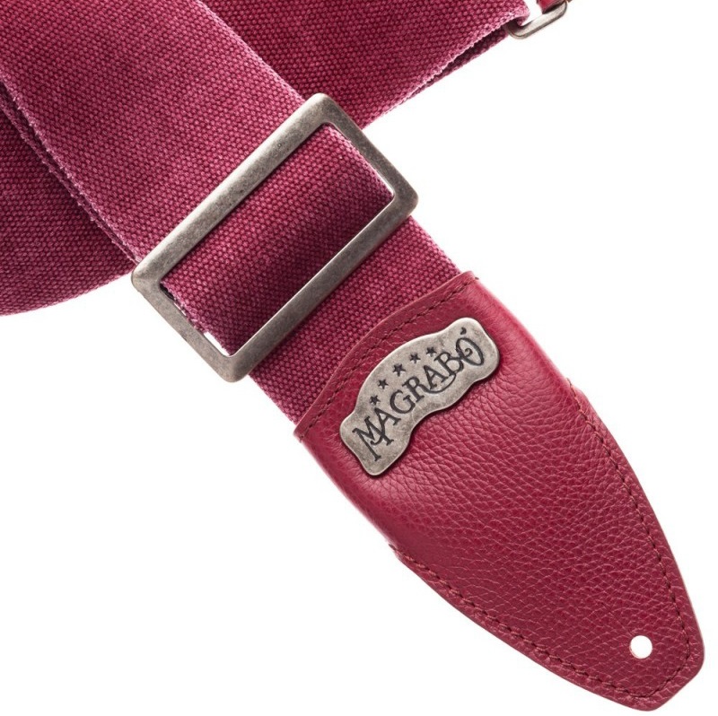 Magrabò Stripe SS Cotton Washed Bordeaux / Bordeaux 8 cm (obrázek 4)
