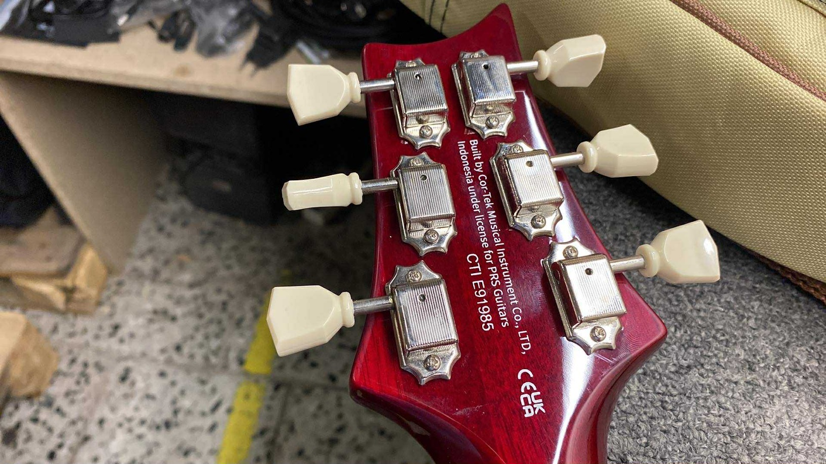 PRS SE SC McCarty 594 Standard Vintage Cherry (použité) (obrázek 13)