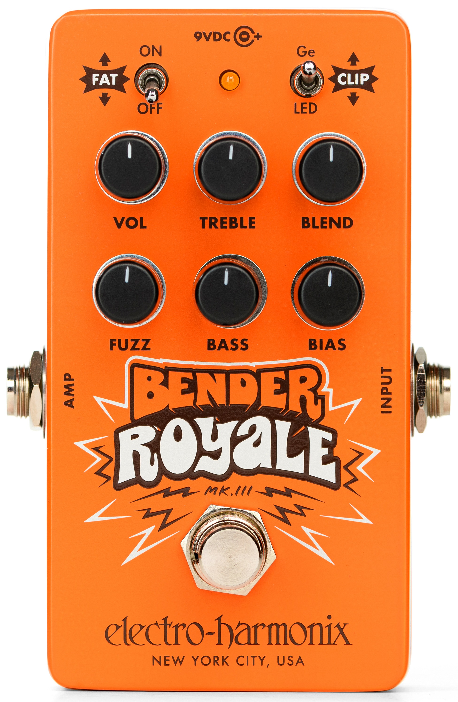 Levně Electro-Harmonix Bender Royale Fuzz Orange