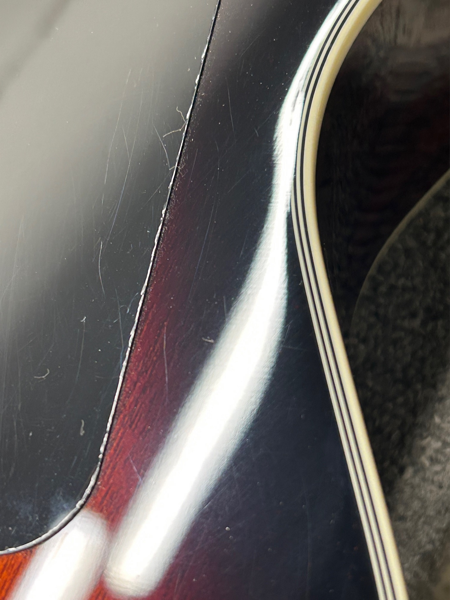 D'Angelico Excel Tammany Mahogany Burst (použité) (obrázek 8)