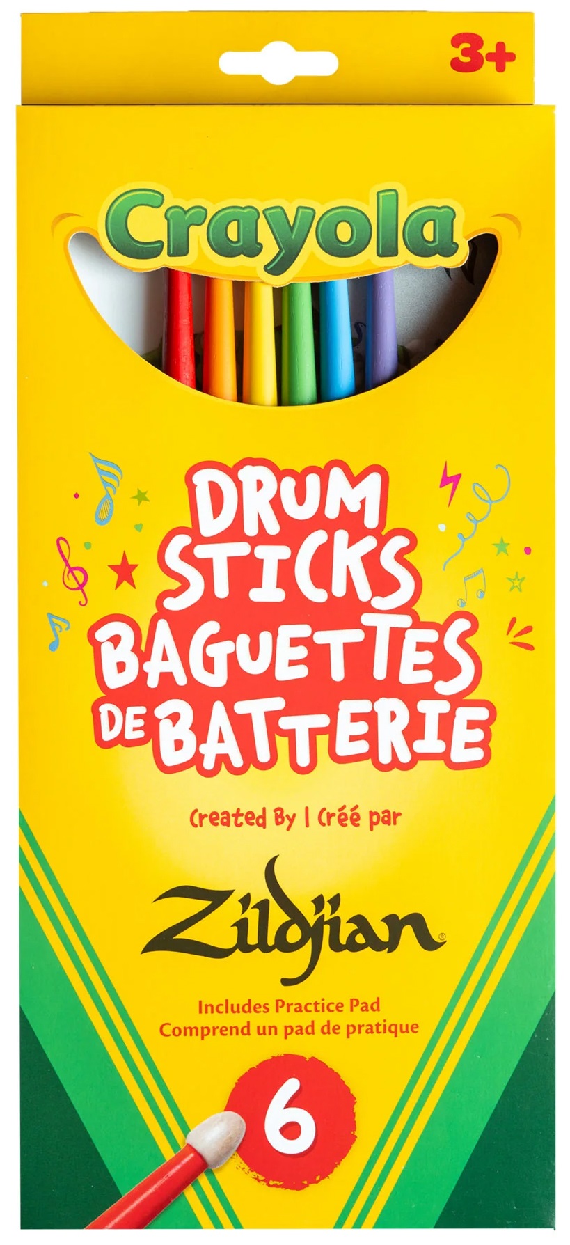 Zildjian Crayola Kids Drumsticks (obrázek 4)