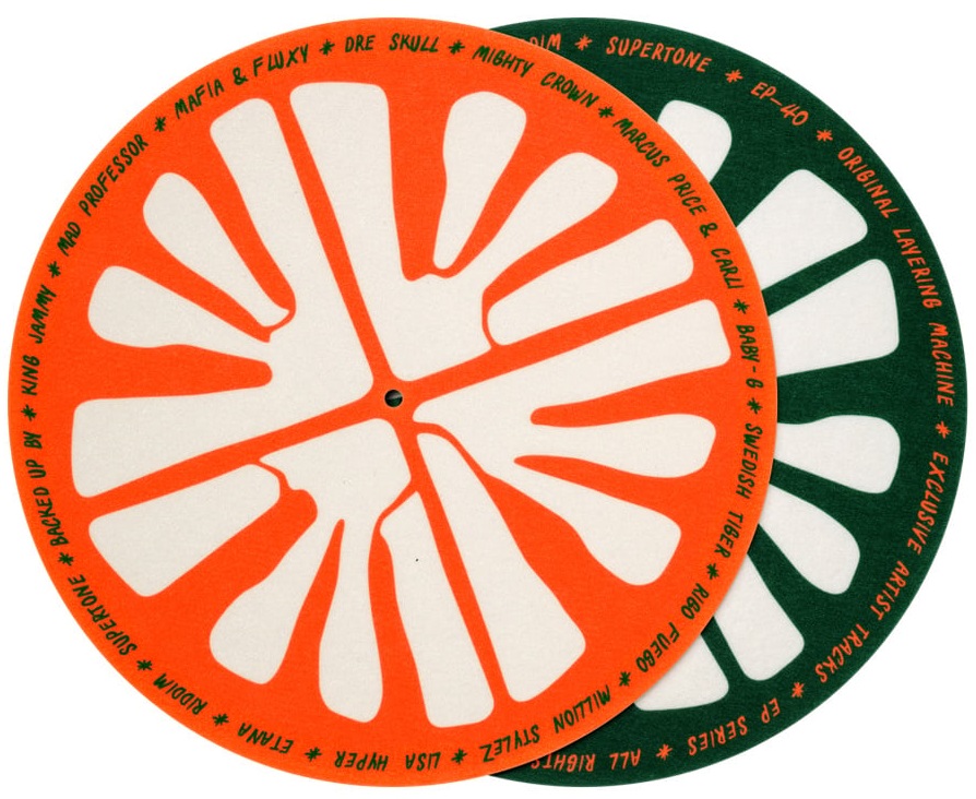 Levně Teenage Engineering EP-40 slip mats 2-pack