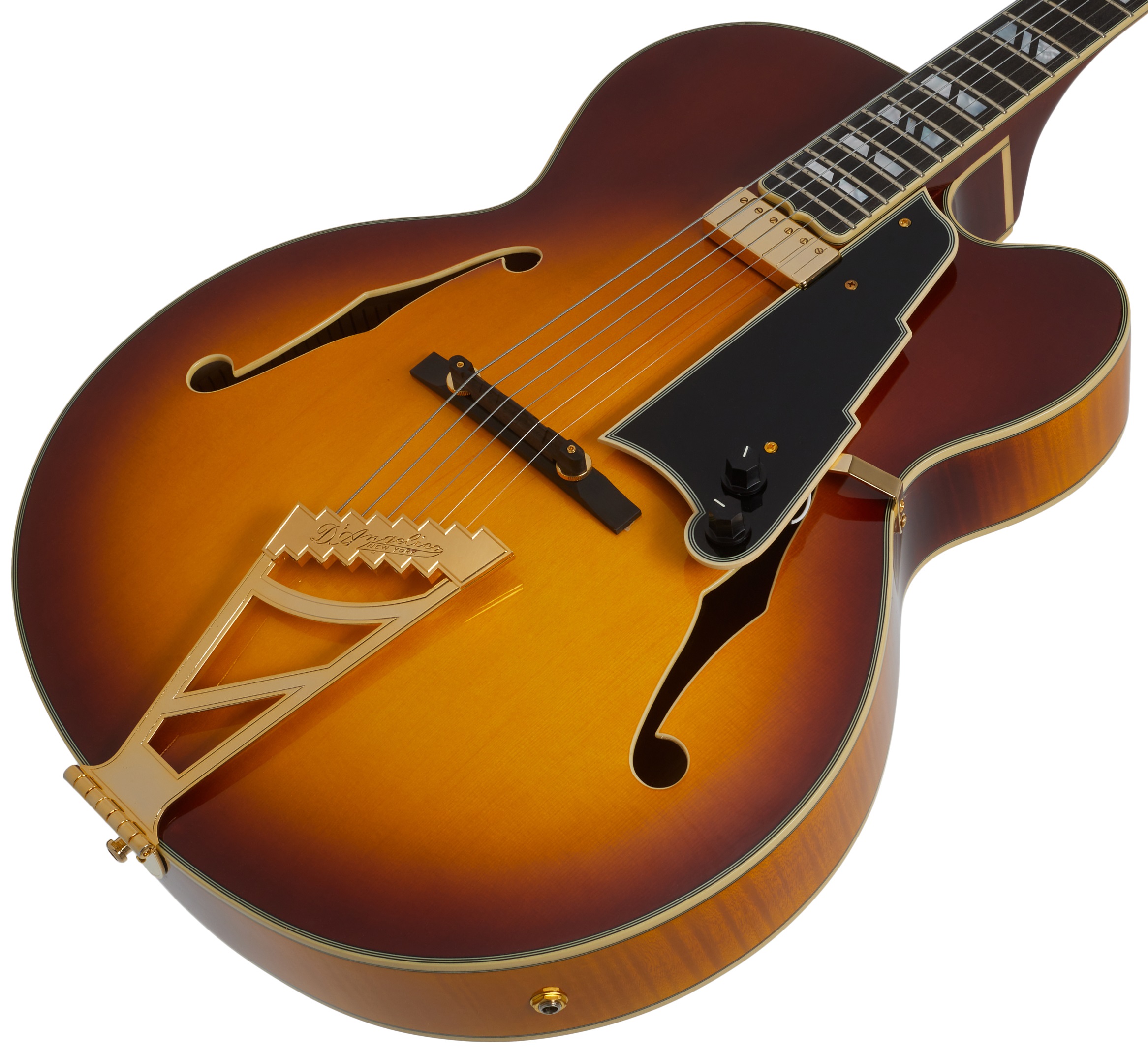 D'Angelico Excel EXL-1 Dark Iced Tea Burst (obrázek 3)