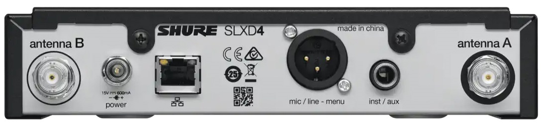Shure SLXD24E/K8B-G59 (obrázek 3)