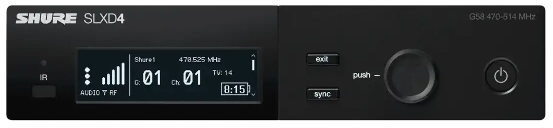 Shure SLXD4E-L56 (obrázek 2)