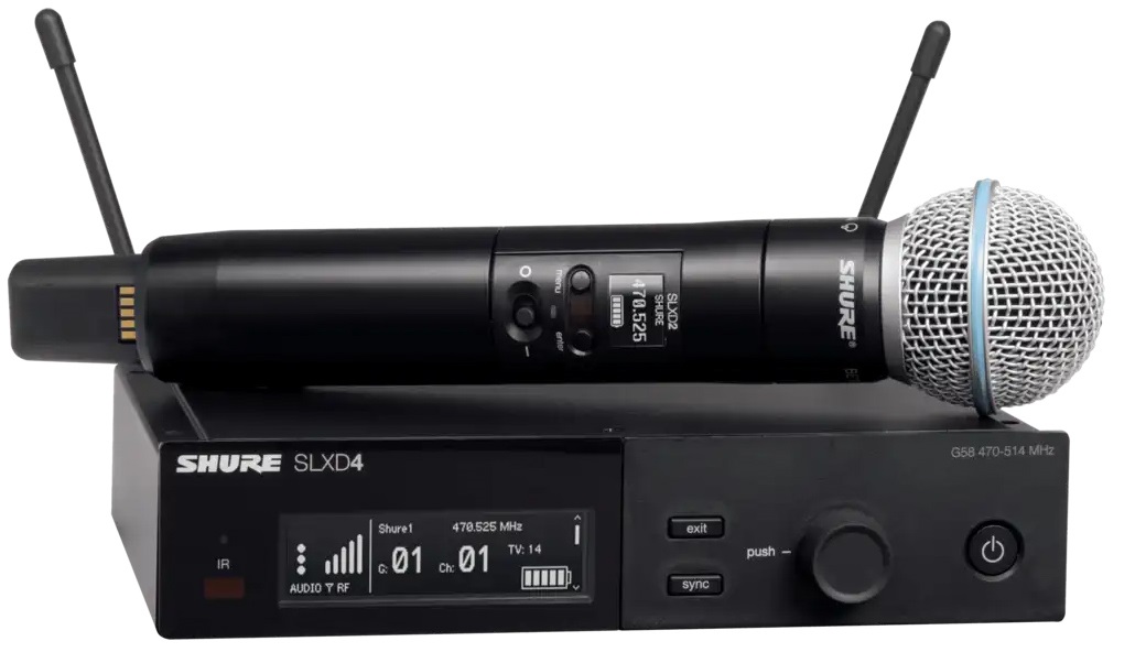 Levně Shure SLXD2/B58-H56