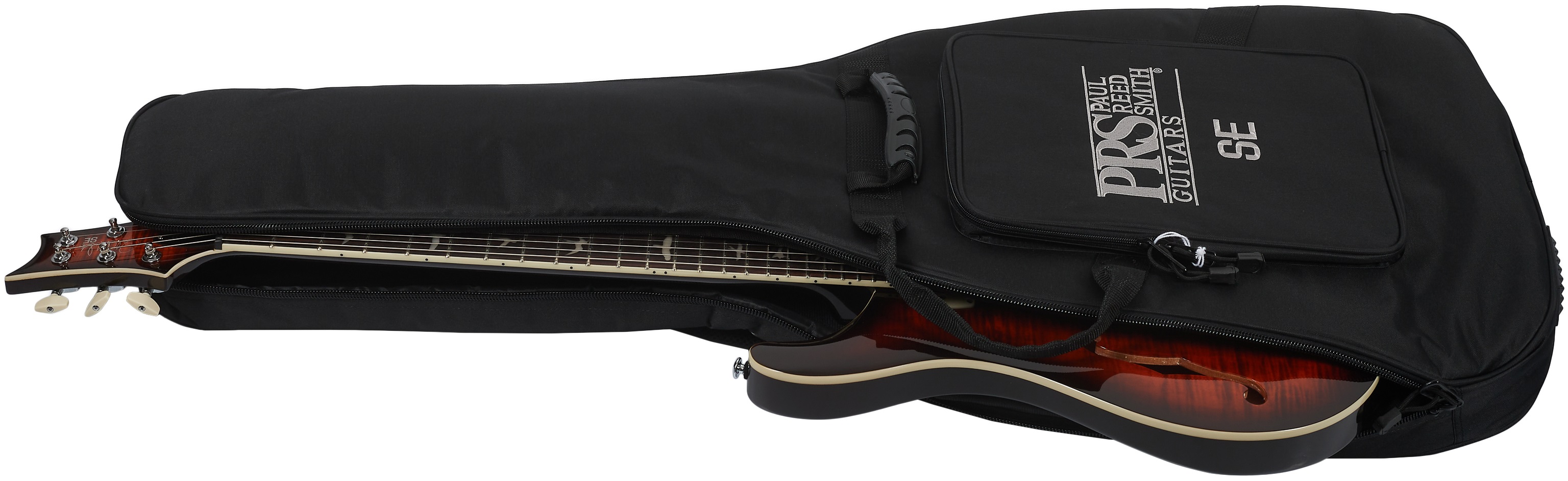 PRS SE Custom 24 Semi-Hollow Piezo Orange Tiger Smokeburst 2026 (obrázek 6)