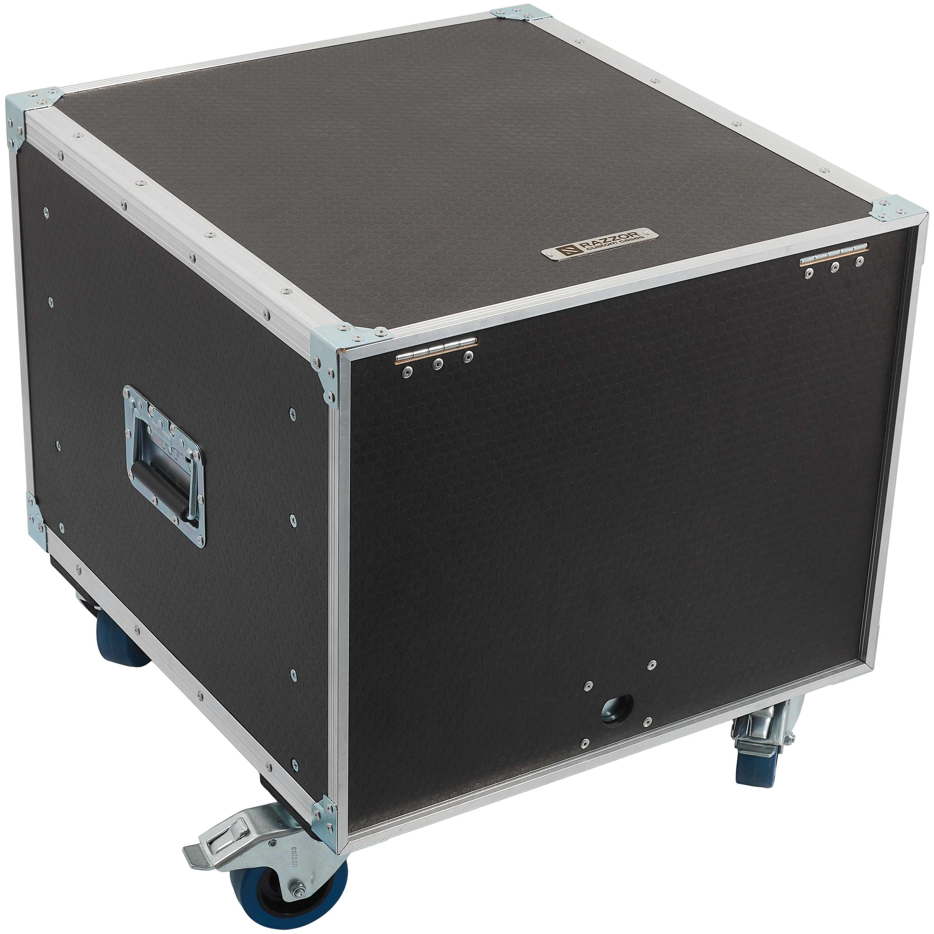 Levně Razzor Cases 8U sliding door rack pro Nexo NX AMP 4x1, odpružený, HEXA