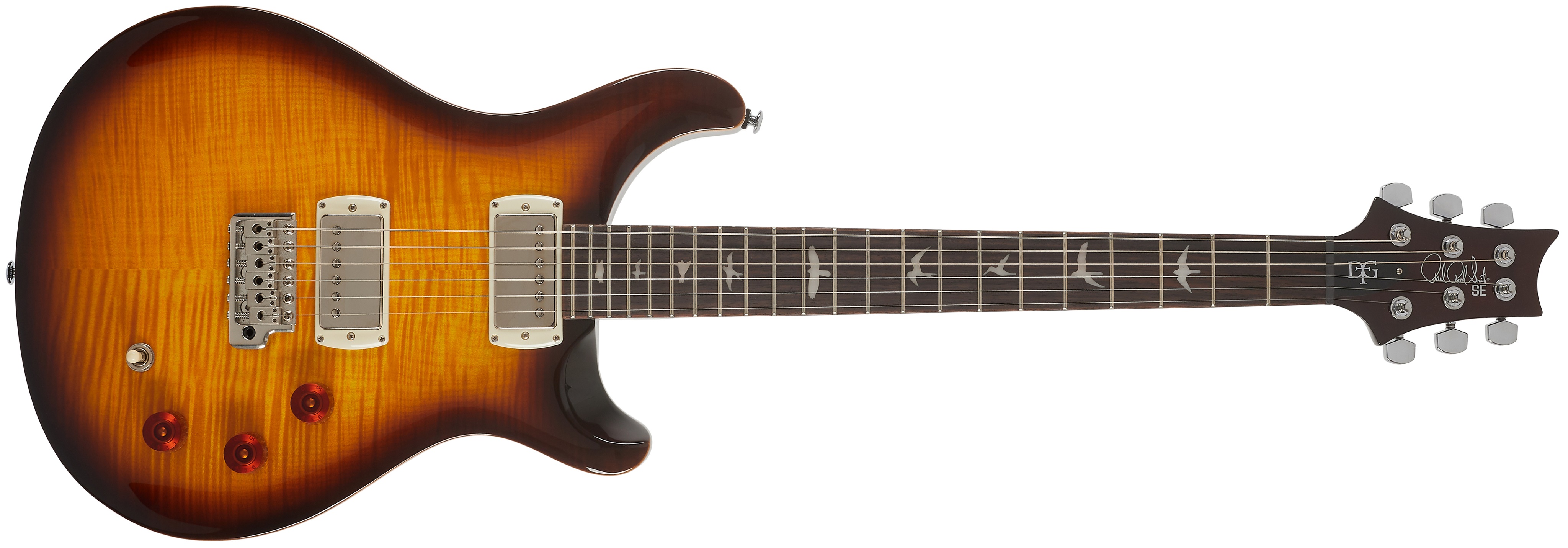 Levně PRS SE DGT Birds Mccarty Tobacco Sunburst 2026