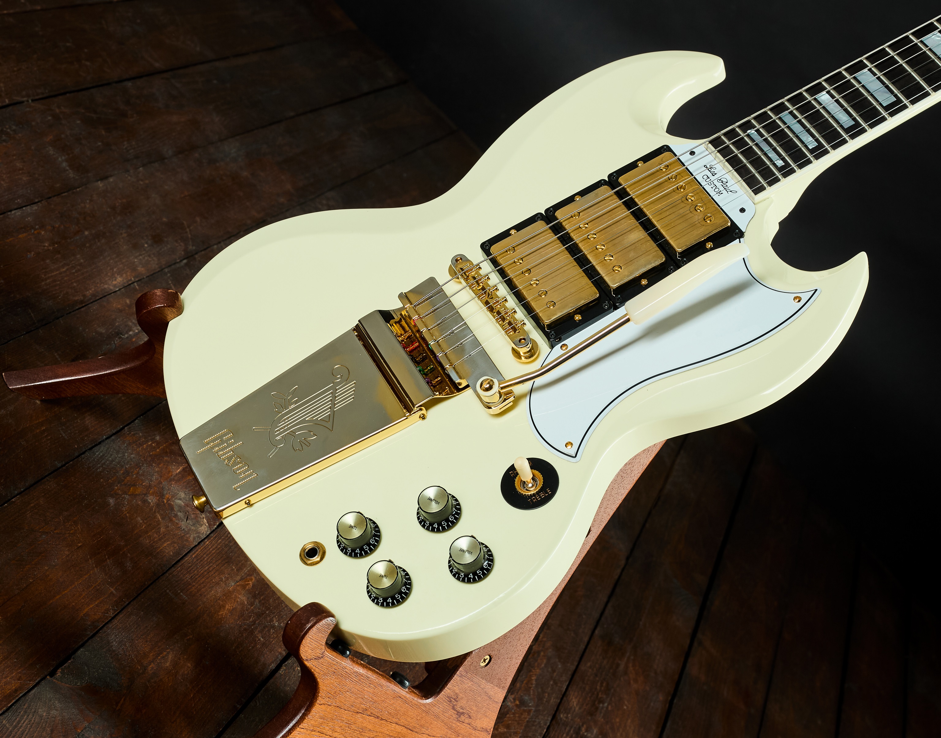 Gibson Custom 2023 Les Paul SG 63 Custom Reissue 3-Pickup w/ Maestro V (obrázek 4)