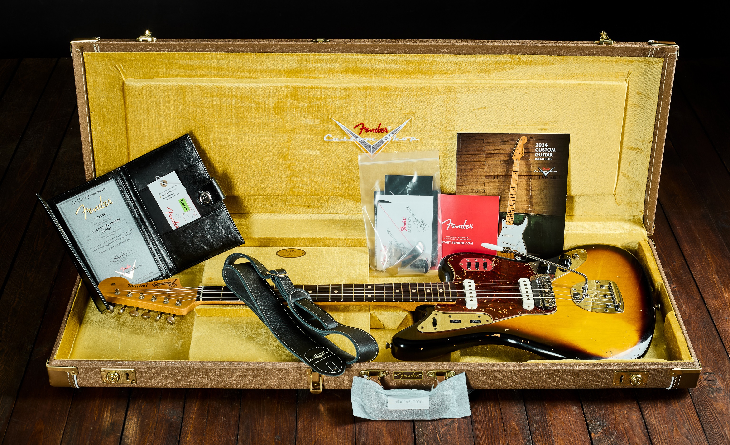 Fender Custom Shop 2024 Jaguar 62 Relic 2TSB (obrázek 8)