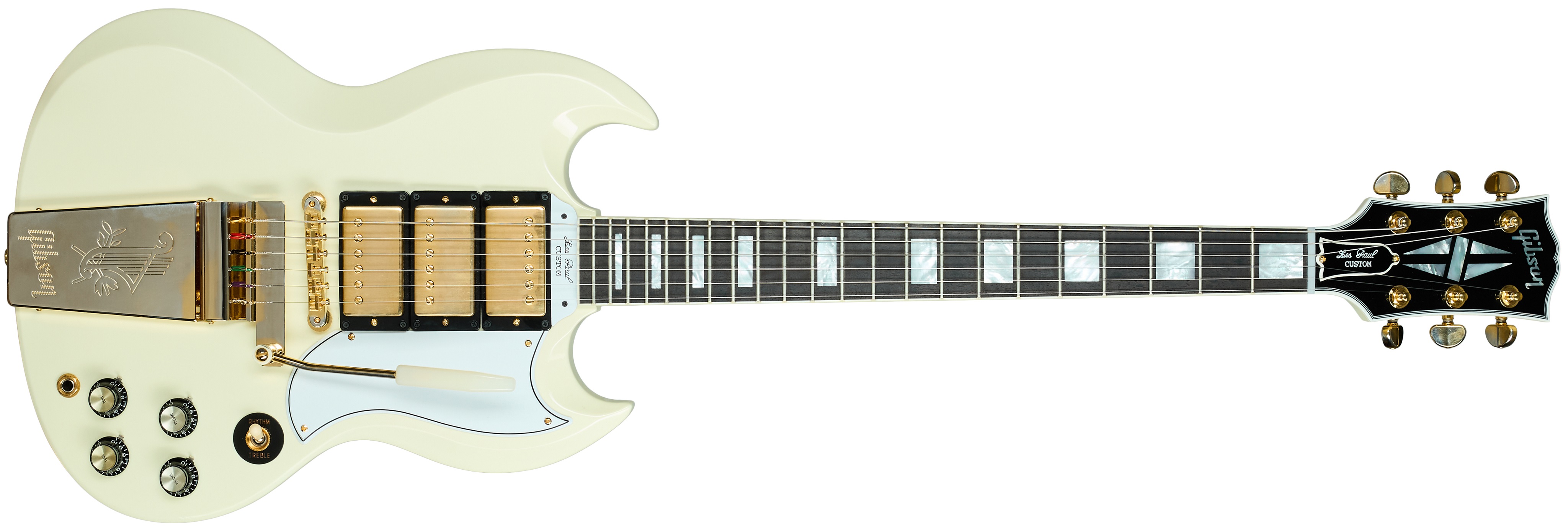 Levně Gibson Custom Shop 2023 Les Paul SG 63 Custom Reissue 3-Pickup w/ Maes