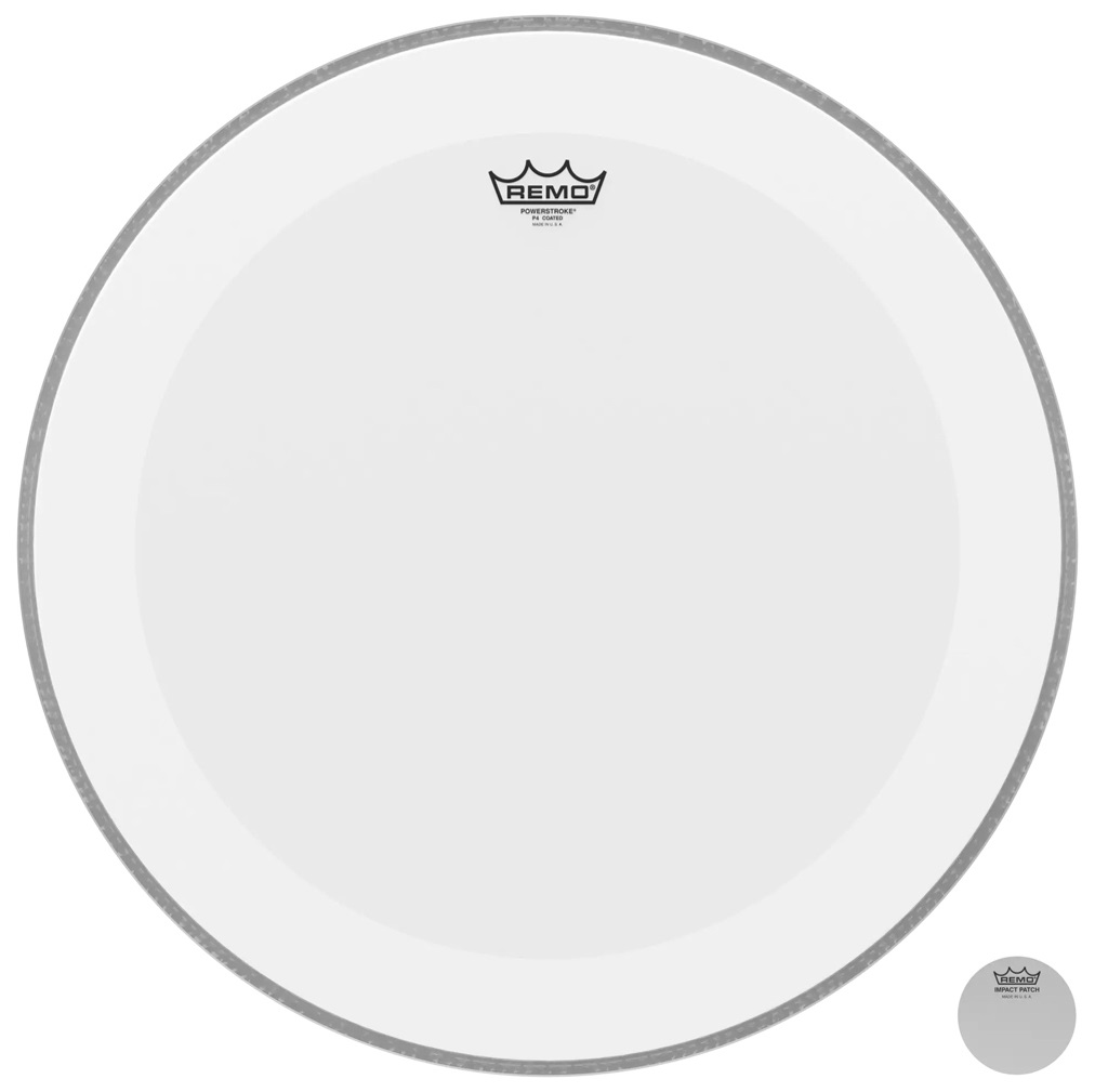 Levně Remo 22" PowerStroke 4 Coated + Falam Slam