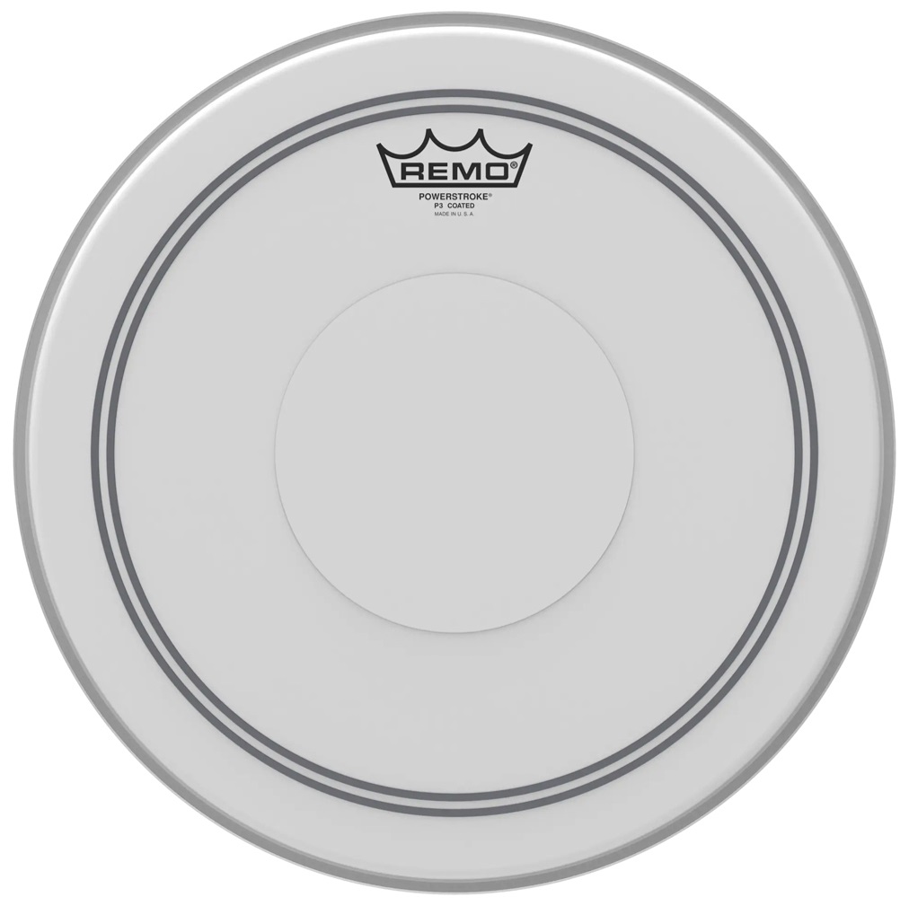 Levně Remo 14" Powerstroke 3 Coated Clear Dot
