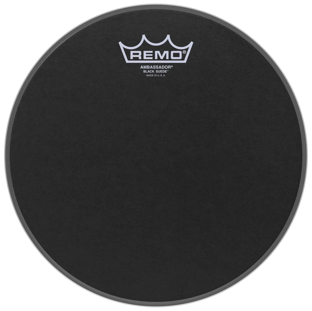 Levně Remo 10" Ambassador Black Suede